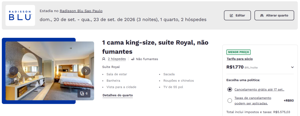 RadissonBluDinheiro-1024x396 Choice Privileges até 40% de desconto na compra de pontos: (e quando vale a pena)