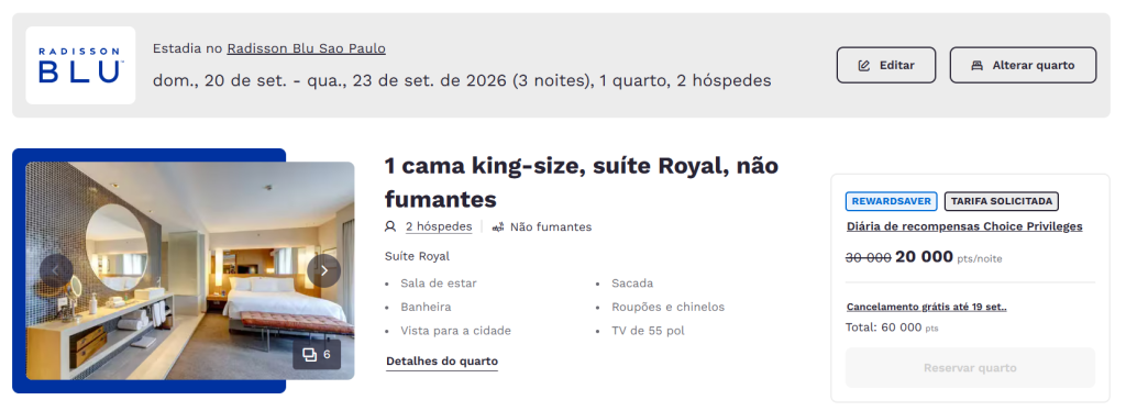 RadissonBluPontos-1024x374 Choice Privileges até 40% de desconto na compra de pontos: (e quando vale a pena)