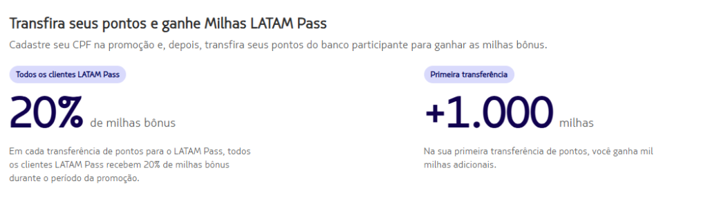 image-28-1024x302 Até 20% de bônus: Latam tem promoção até 31 de julho, mas só para quem cadastrar pelo App