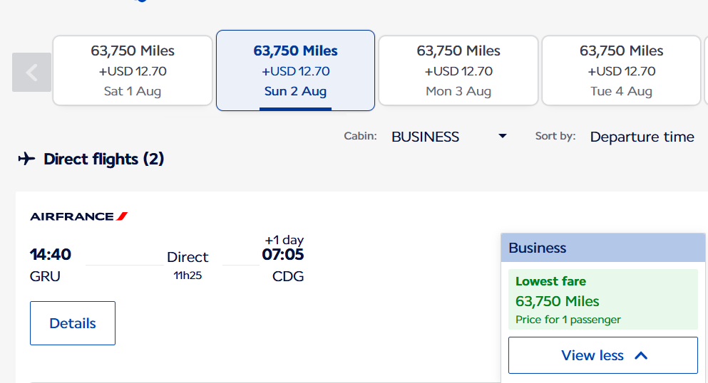 image-51 R$ 69,30 milheiro da Air France-KLM: entenda como funcionaram as duas últimas promoções do programa Flying Blue
