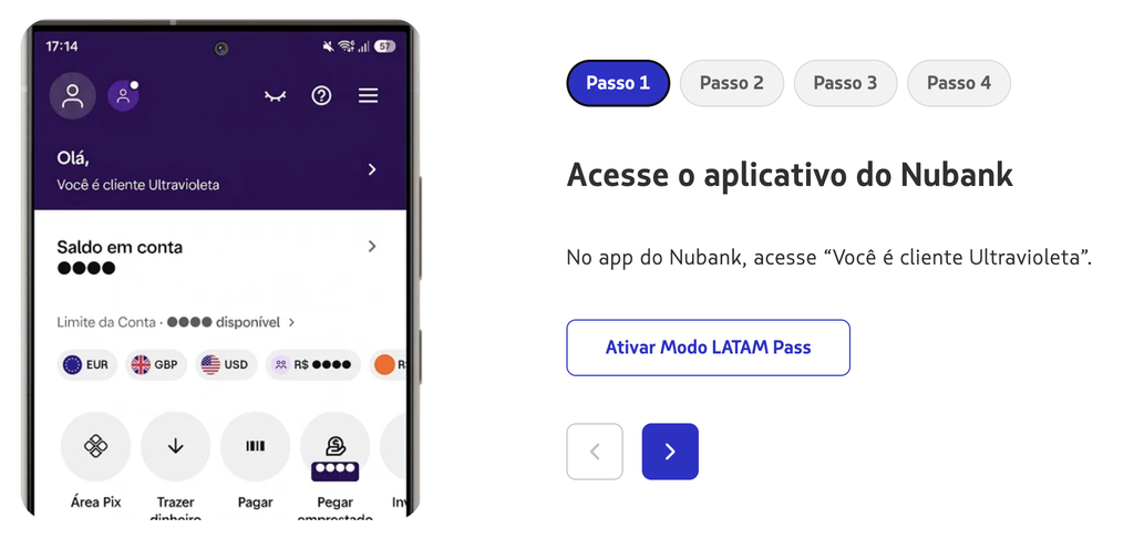 image-74-1024x496 Nubank Ultravioleta e LATAM Pass Lançam Bônus de 25% na Transferência até 06 de agosto