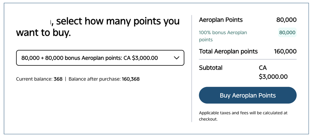image-9-1024x447 Air Canada oferece até 100% de Bônus na Compra de Pontos  até 25 de setembro